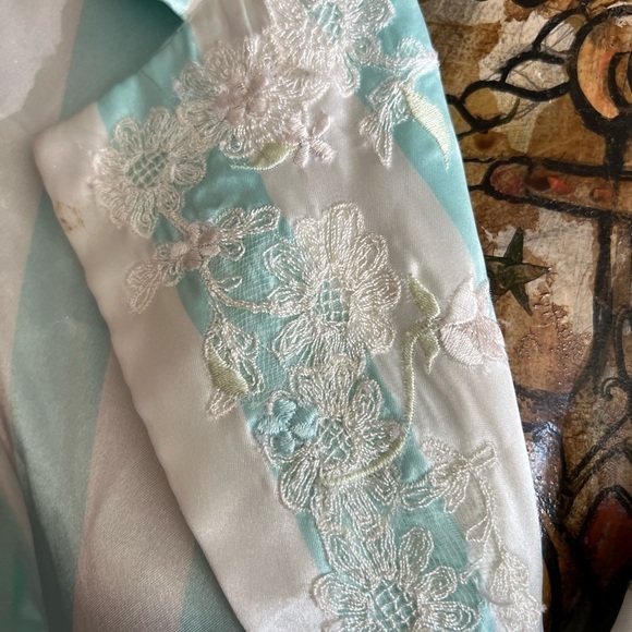 Natori retro vintage style robe intimate sleepwear small - Picture 6 of 10